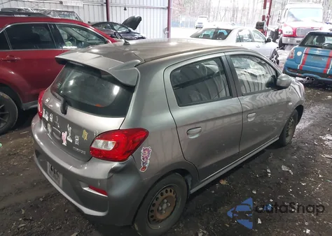 2017 Mitsubishi Mirage Es z USA, uszkodzony, nr VIN ML32A3HJ2HH011134